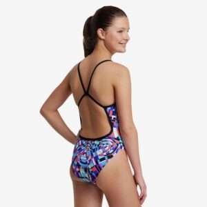 Girls Chlorine Resistant Togs, Video Star