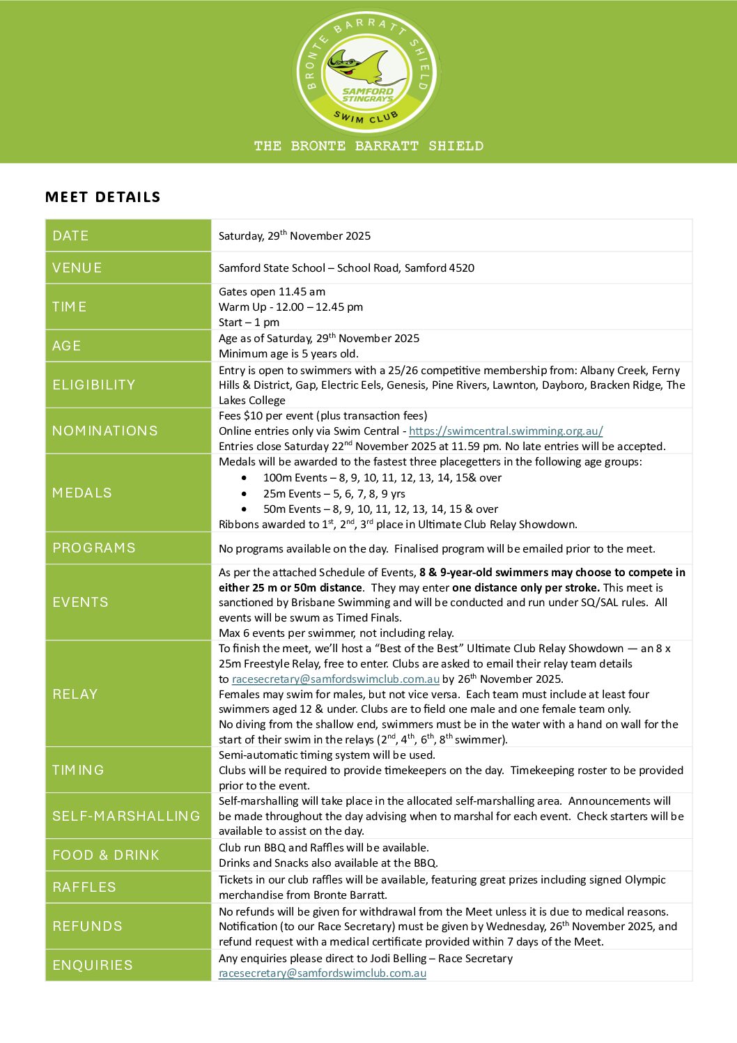 swimming school brisbane